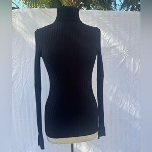 Black Fitted Sweater